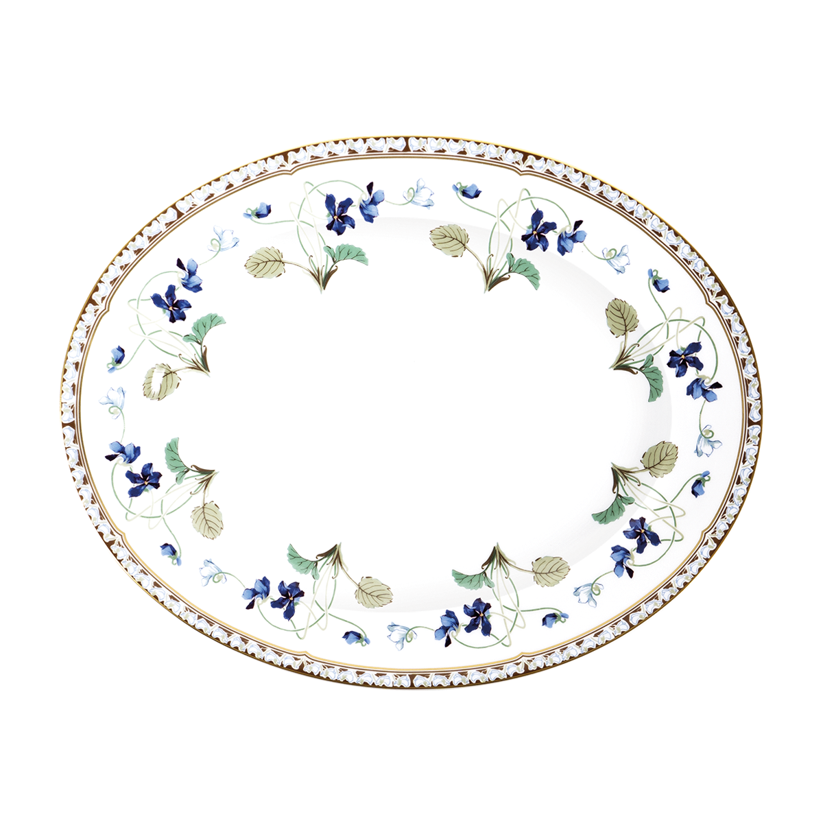 Impératrice Eugénie Large Oval Dish