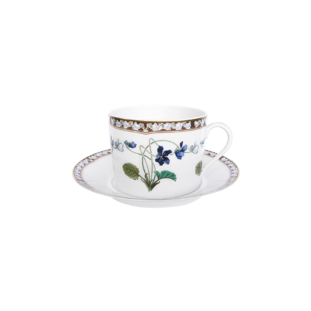 Impératrice Eugénie Cappuccino Cup And Saucer