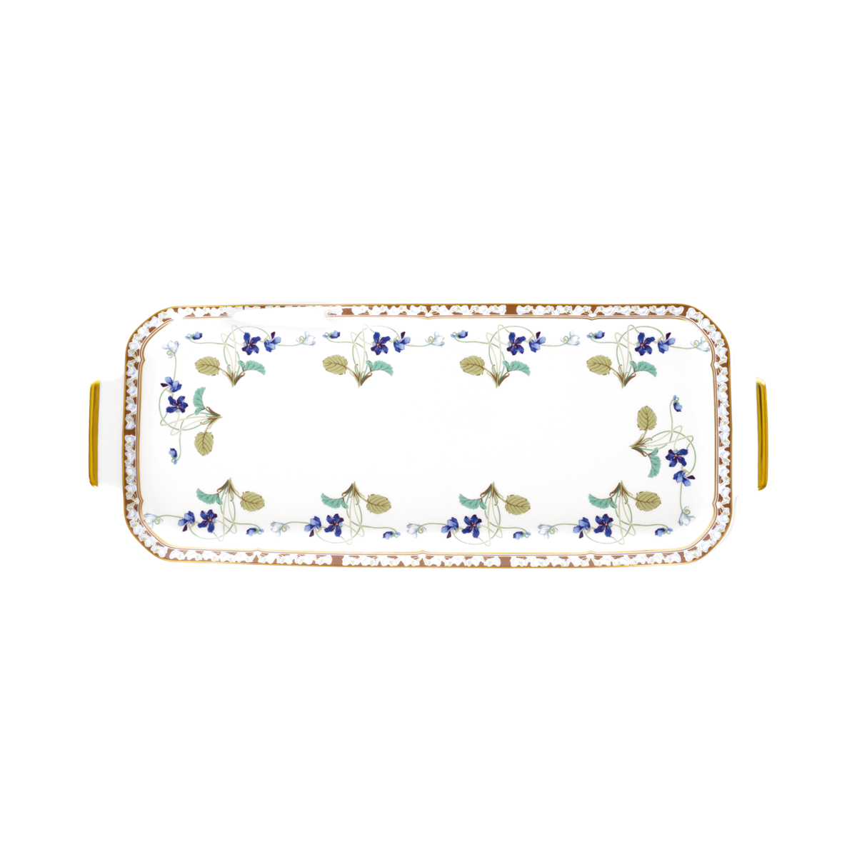Impératrice Eugénie Oblong Cake Platter