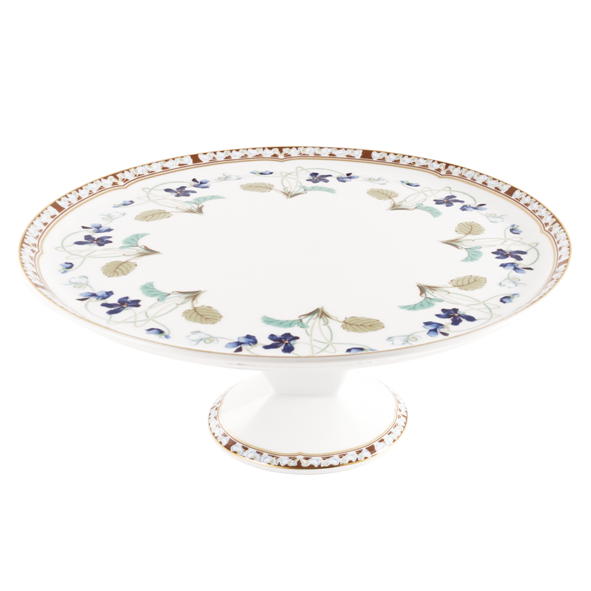 Impératrice Eugénie Footed Cake Platter