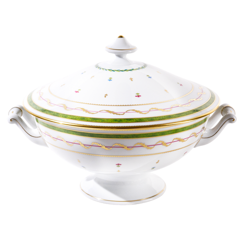 Vieux Paris vert soup tureen