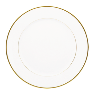 Set of 2 Large Dinner Plates Orsay gold