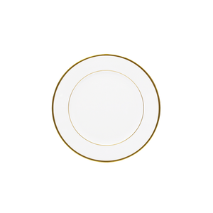 Set of 2 Bread and Butter Plates Orsay gold