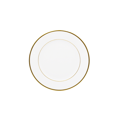 Set of 2 Bread and Butter Plates Orsay gold