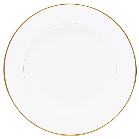 Orsay gold deep round dish