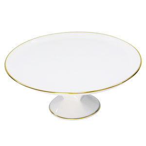 Set of 1 Footed Cake Platter Orsay gold