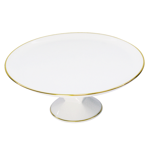 Orsay gold footed tart platter