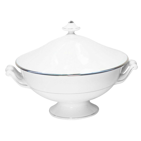 Set of 1 Soup Tureen Orsay platinum