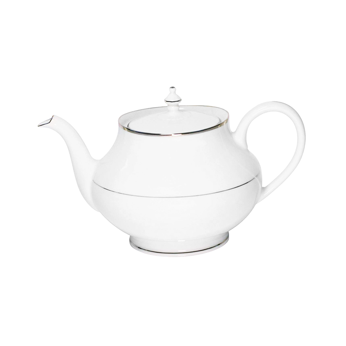 Orsay platinum round teapot