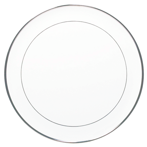 Orsay platinum round tart platter