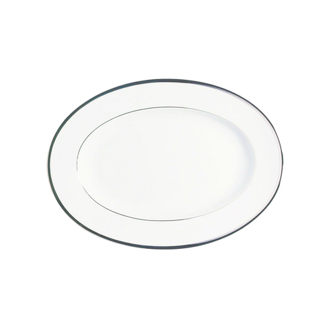 Orsay platinum relish dish