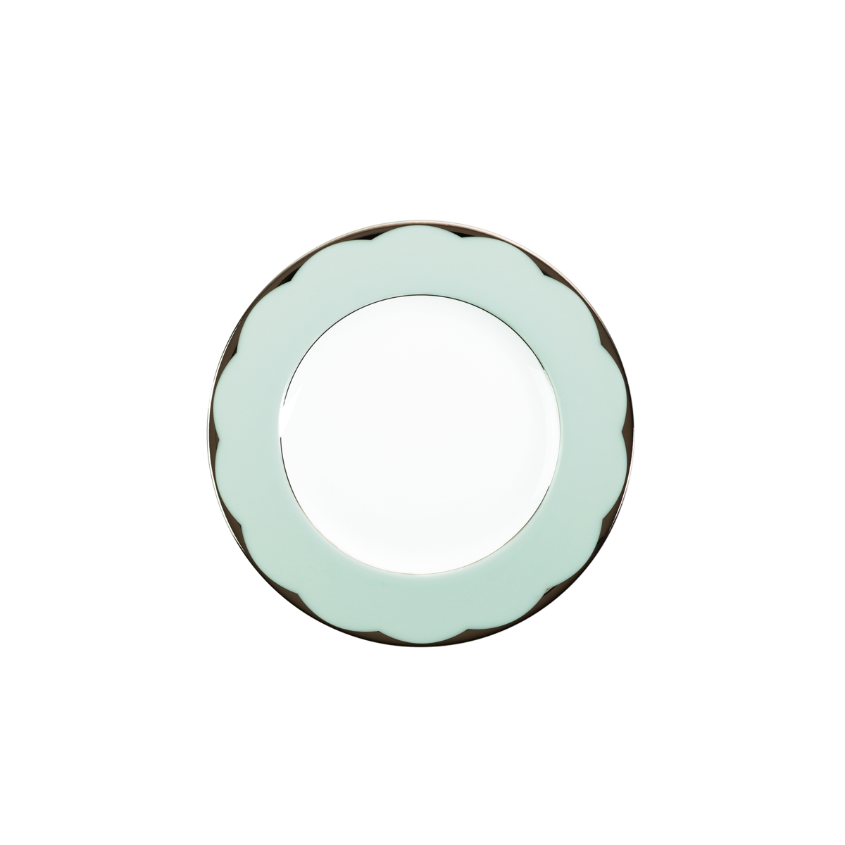 Set of 2 Bread and Butter Plates Illusion mint by Barbara Barry