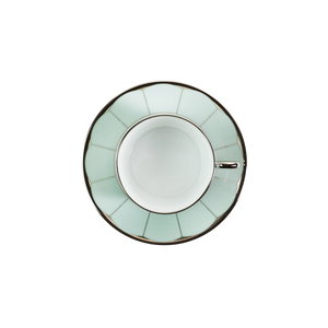 Set of 2 Teacups and Saucers Illusion lavander by Barbara Barry
