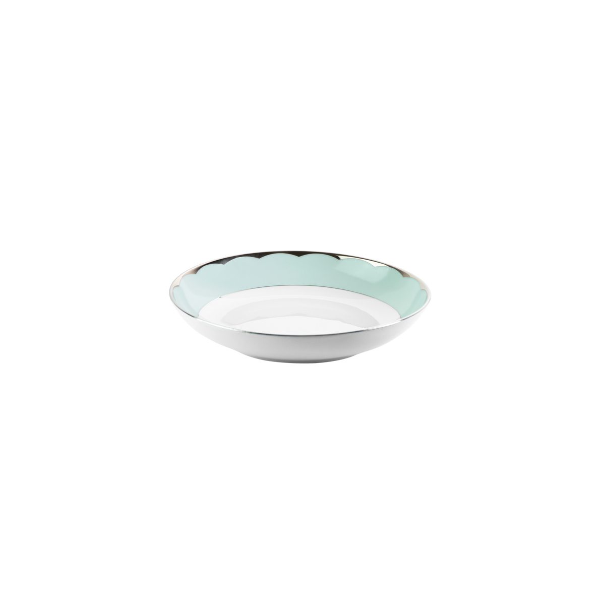 Set of 2 Rimless Soup Plates Illusion lavander by Barbara Barry