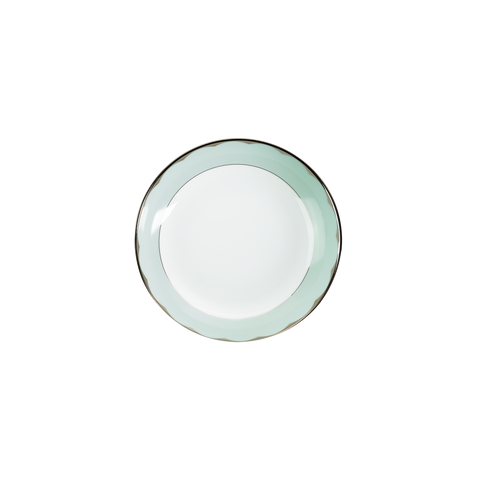 Set of 2 Rimless Soup Plates Illusion mint by Barbara Barry