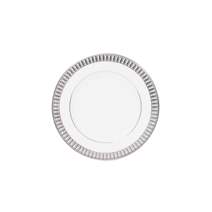 Set of 2 Bread and Butter Plates Plumes platinum