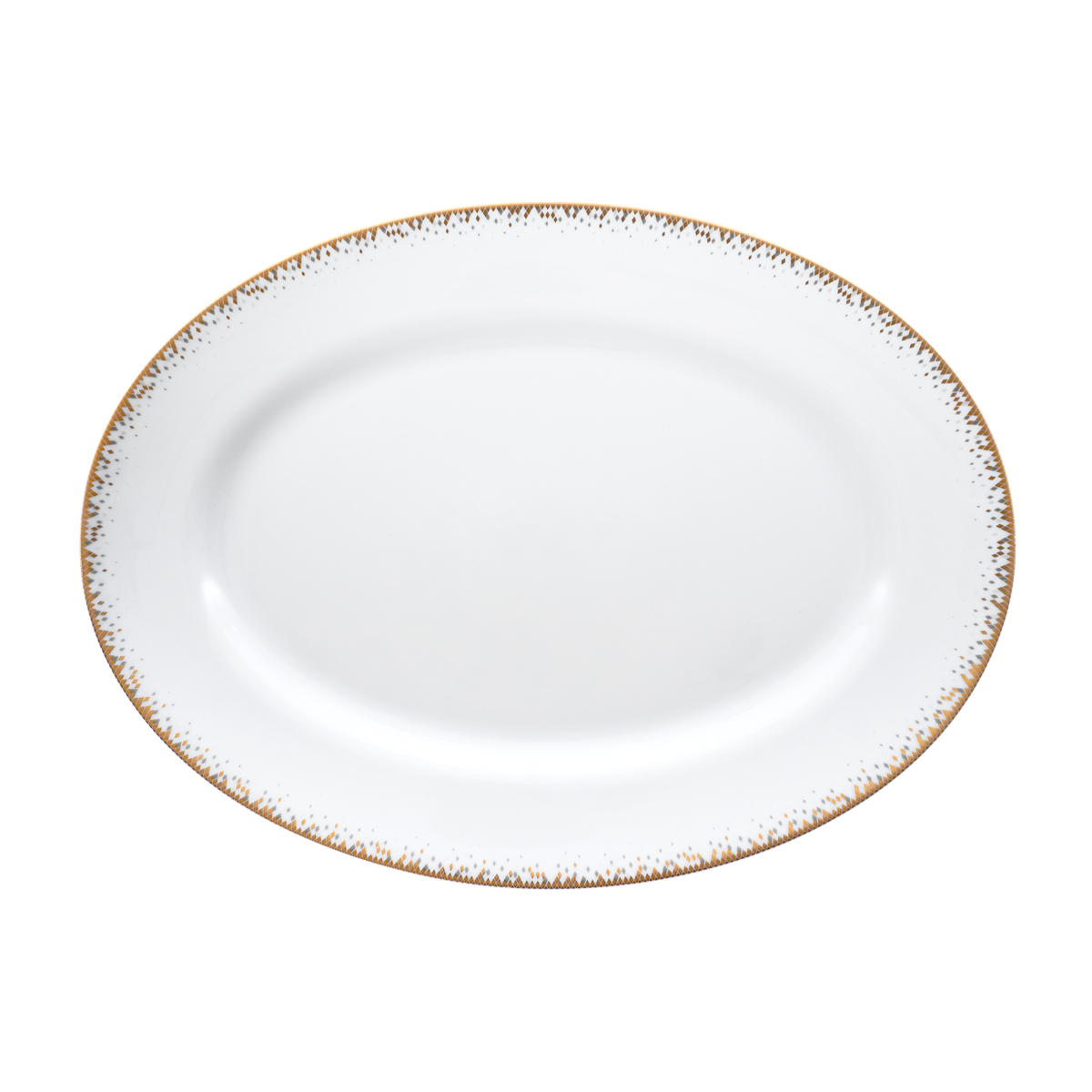 Set of 1 Oval Dish Souffle d'Or