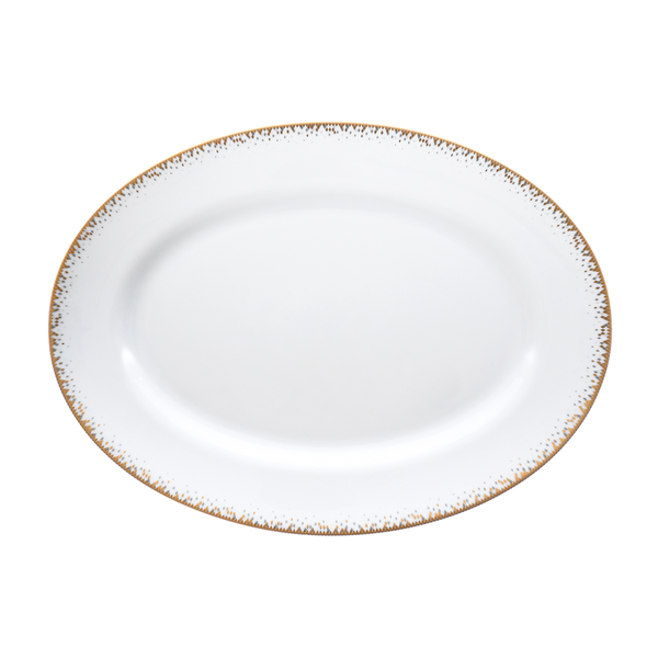 Set of 1 Oval Dish Souffle d'Or