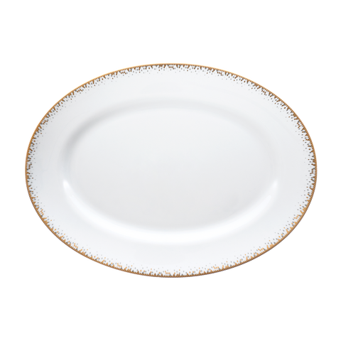 Set of 1 Oval Dish Souffle d'Or