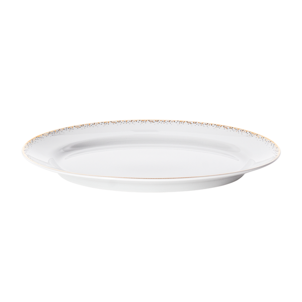 Set of 1 Oval Dish Souffle d'Or