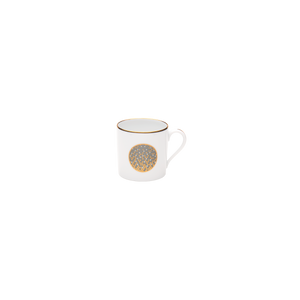 Set of 1 Mini Mug Souffle d'Or Grey Pattern
