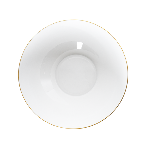 Set of 1 Salad Bowl Damassé white - Ritz Paris