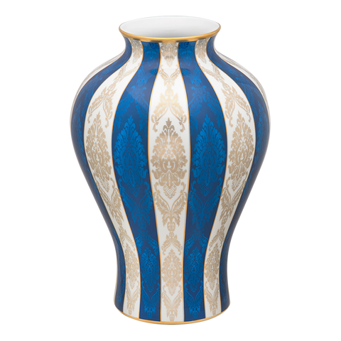 Prestige Vase Damassé blue - Ritz Paris