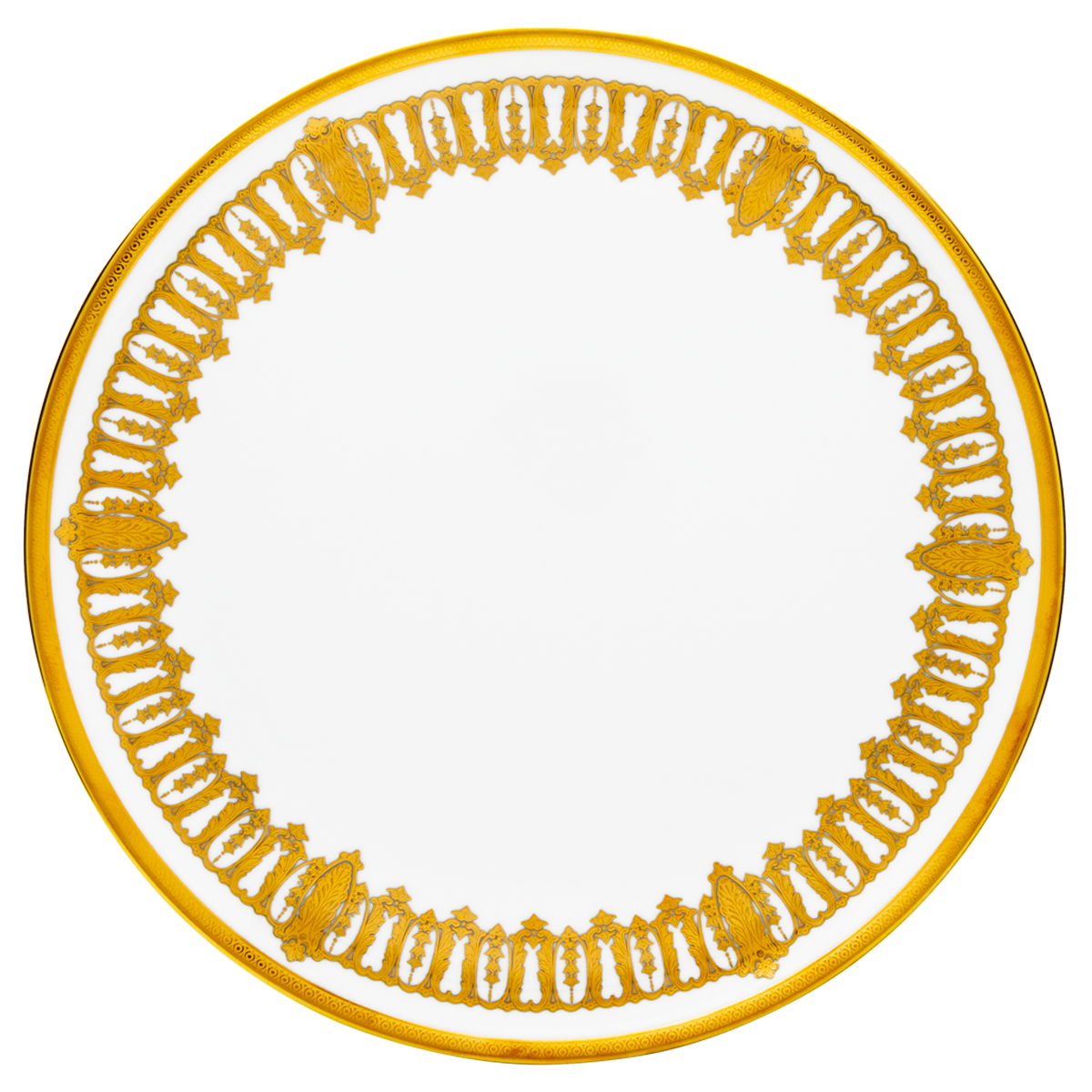 Set of 1 Tart Platter Saint Honoré white gold
