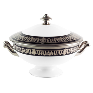 Set of 1 Soup Tureen Saint Honoré black platinum