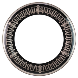 Set of 1 Tart Platter Saint Honoré black platinum