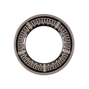 Set of 2 Dessert Plates Saint Honoré black platinum