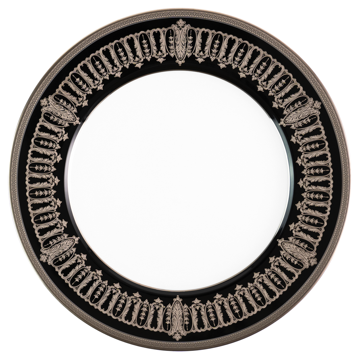 Set of 1 Underplate Saint Honoré black platinum