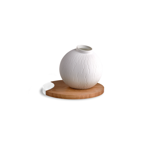 Vase Mini Sphere Infini white