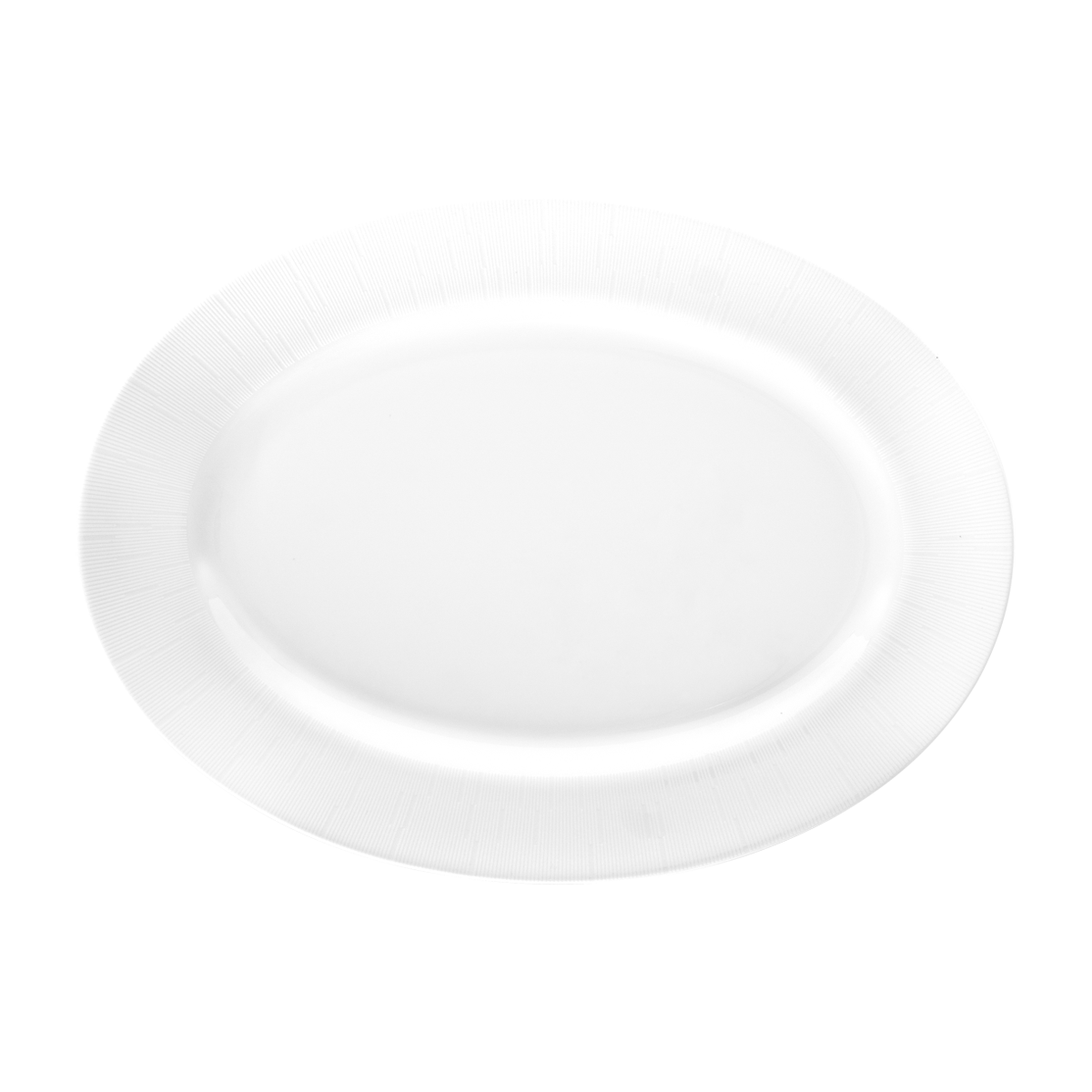 Set of 1 Oval Dish Infini white