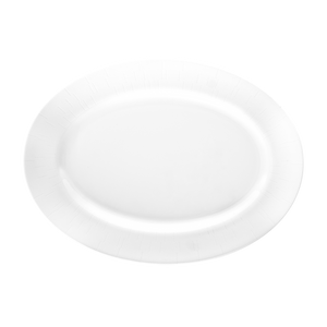 Set of 1 Oval Dish Infini white