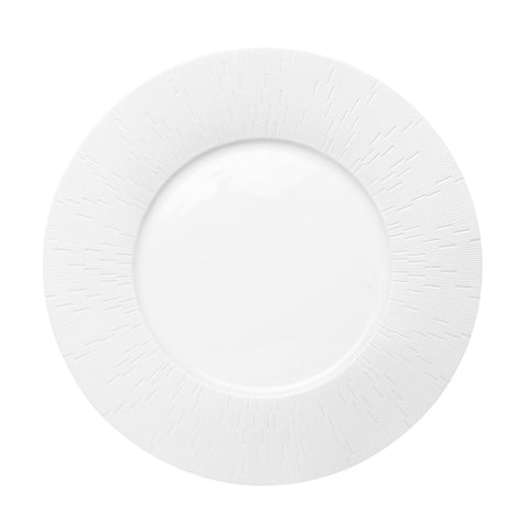 Infini white dinner plate
