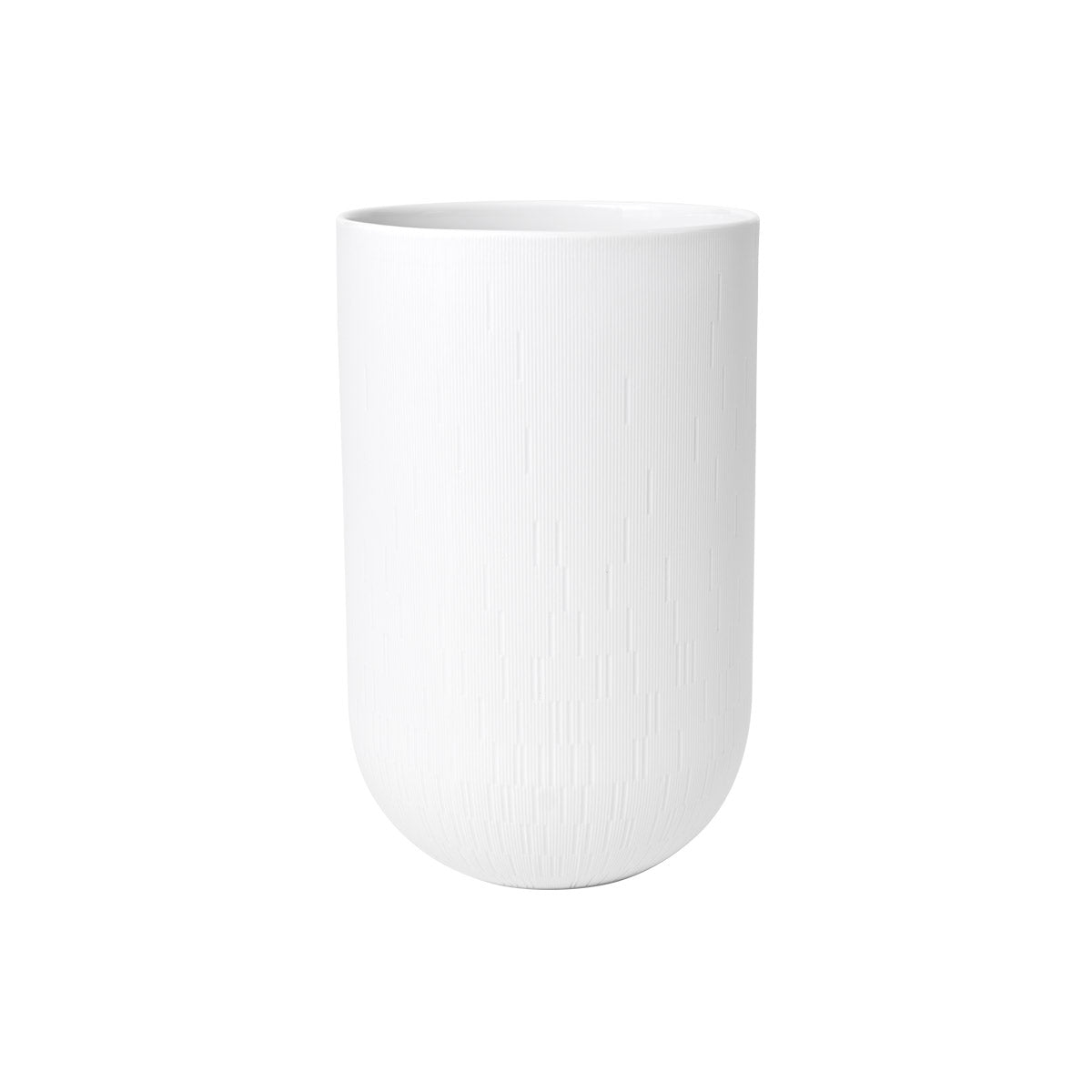 Infini white vase 13''