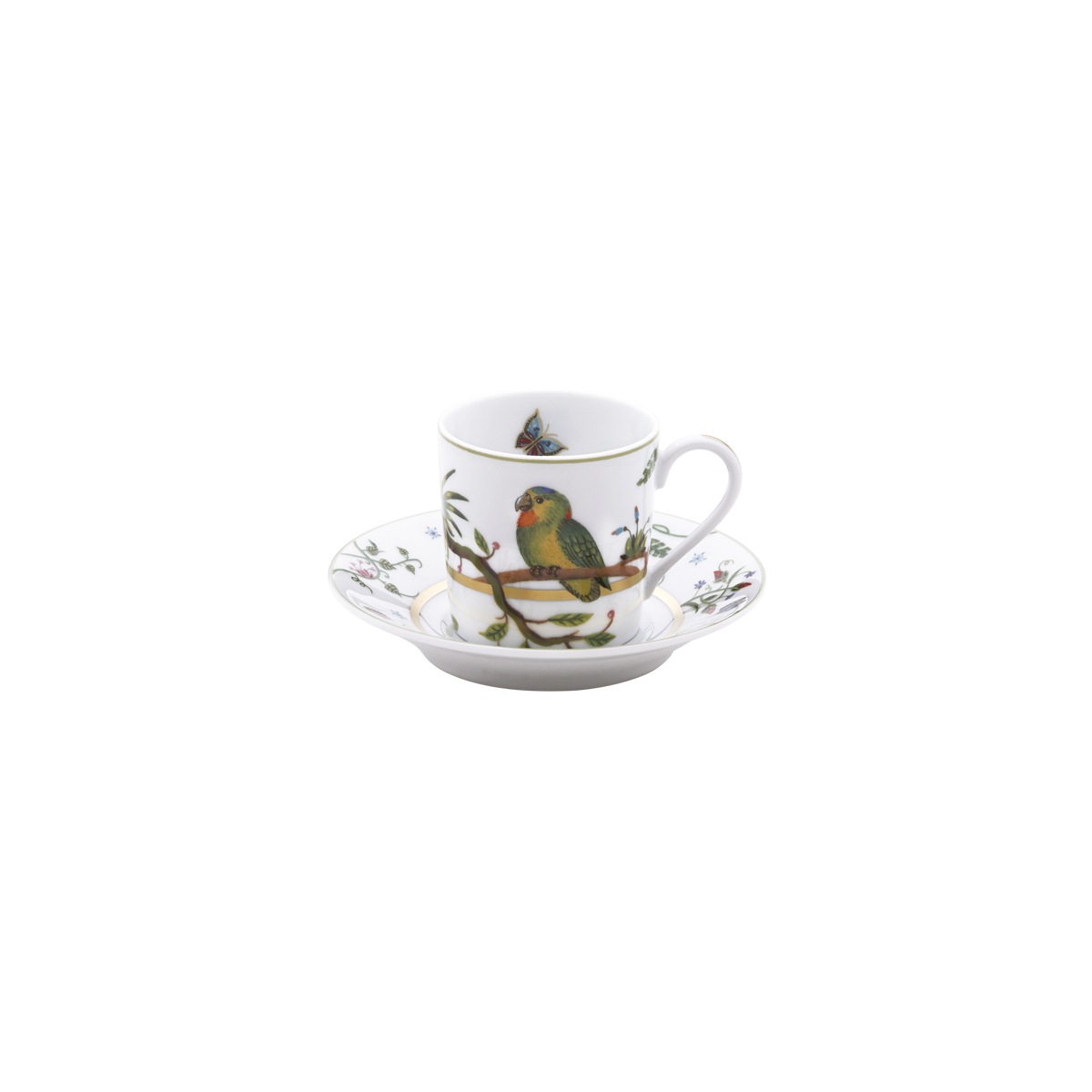 Set of 2 Coffee Cups and Saucers Alain Thomas