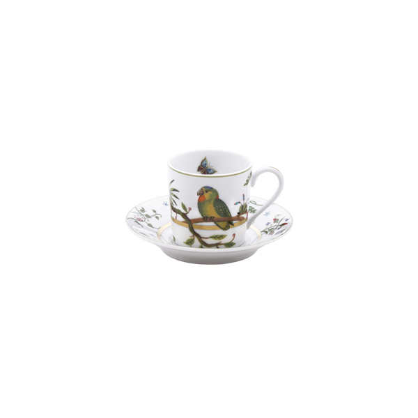 Set of 2 Coffee Cups and Saucers Alain Thomas