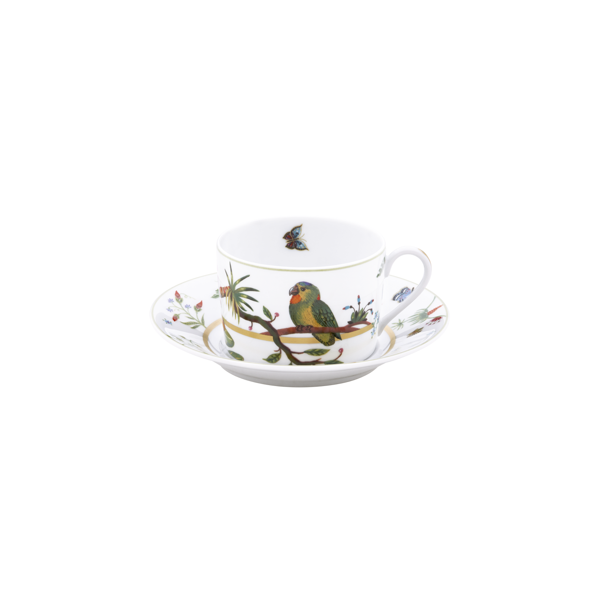 Set of 2 Teacups and Saucers Alain Thomas