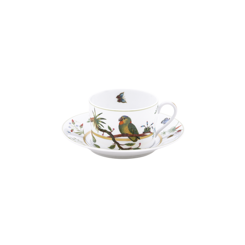 Set of 2 Teacups and Saucers Alain Thomas