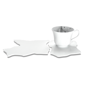 Set of 1 Cappuccino Cup on Sea Ice Arctic Emotion by Kyriakos Kaziras