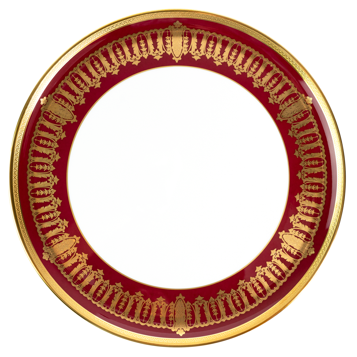 Set of 1 Tart Platter Saint Honoré cherry gold