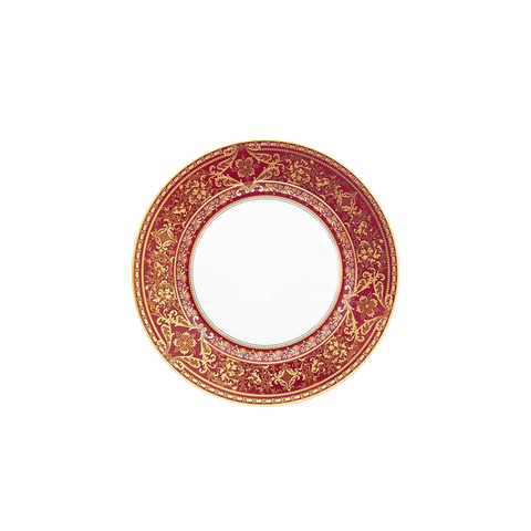 Set of 2 Bread and Butter Plates Matignon cherry gold
