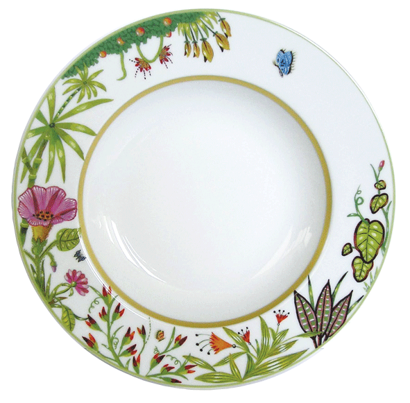 Set of 2 Rim Soup Plates Alain Thomas