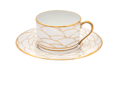 Set of 2 Teacups and Saucers Art Déco par Haviland