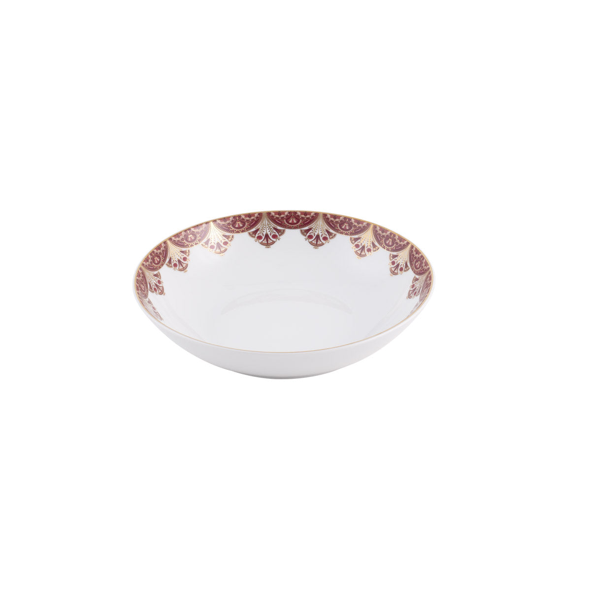 Rêves du Nil pourpre gold coup soup plate - Thumbnail 3