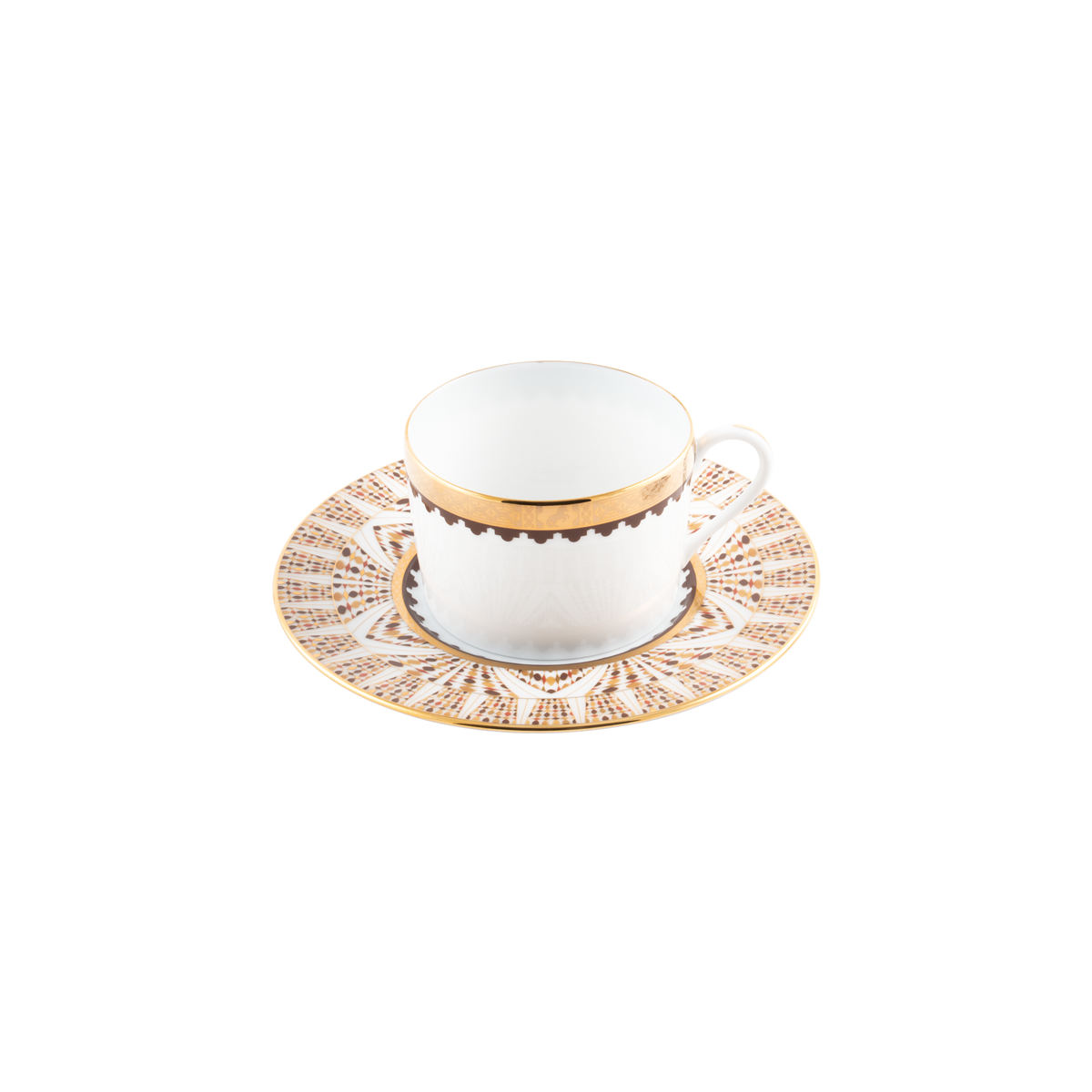 Set of 2 Teacups and Saucers - Cavalier Royal