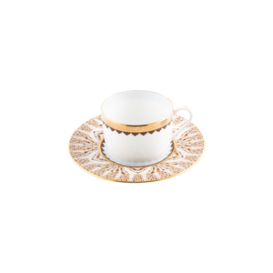 Set of 2 Teacups and Saucers - Cavalier Royal