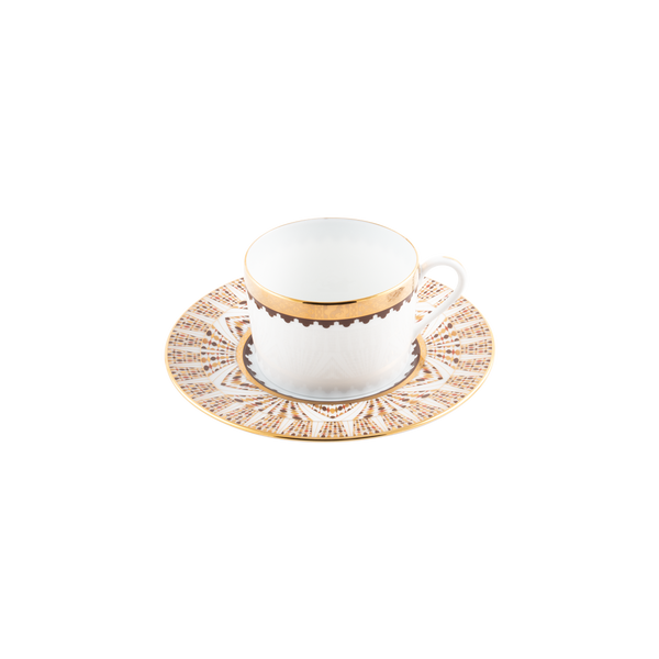 Set of 2 Teacups and Saucers - Cavalier Royal